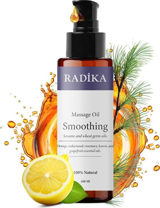 Productafbeelding Radika Massageöl, Beruhigendes Massage-Öl, 100% Rein, BIO, natürlich, 100 ml (100 ml)