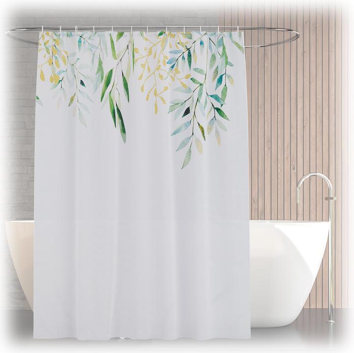 Relaxdays Shower screen (180 x 0.1 x 200 cm)