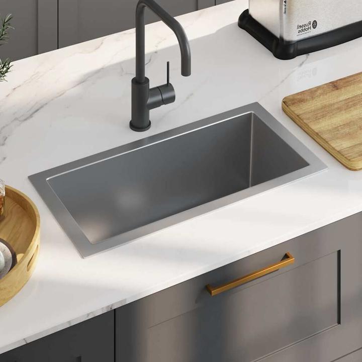 Actual product image vidaXL Küchenspüle (Fitted sink, 30 cm, 60 cm)
