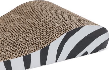 Immagine prodotto Karlie Graffiatoio in cartone zebrato (6 cm, Marrone)