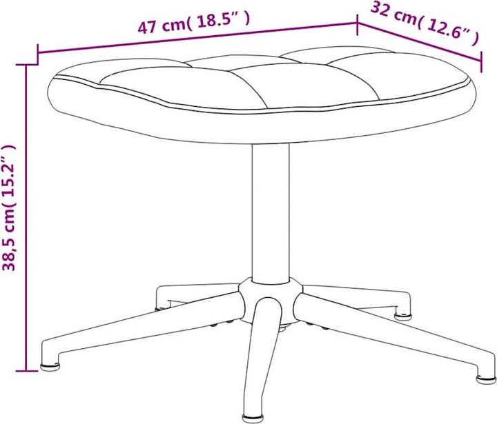 Produktbild vidaXL Relaxsessel