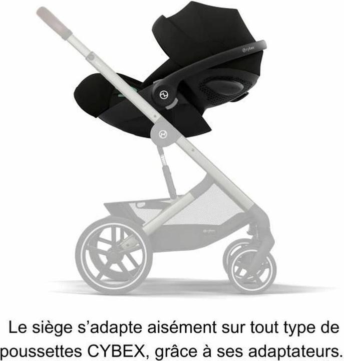 Produktbild Cybex CLOUD G I-SIZE PLUS Moon Black | black (Babyschale, ECE R129/i-Size Norm)