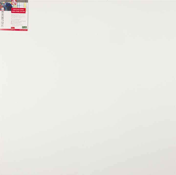 Actual product image Talens Bespannter Keilrahmen Baumwolle 3D 100 x 100 cm (100 x 4 cm)