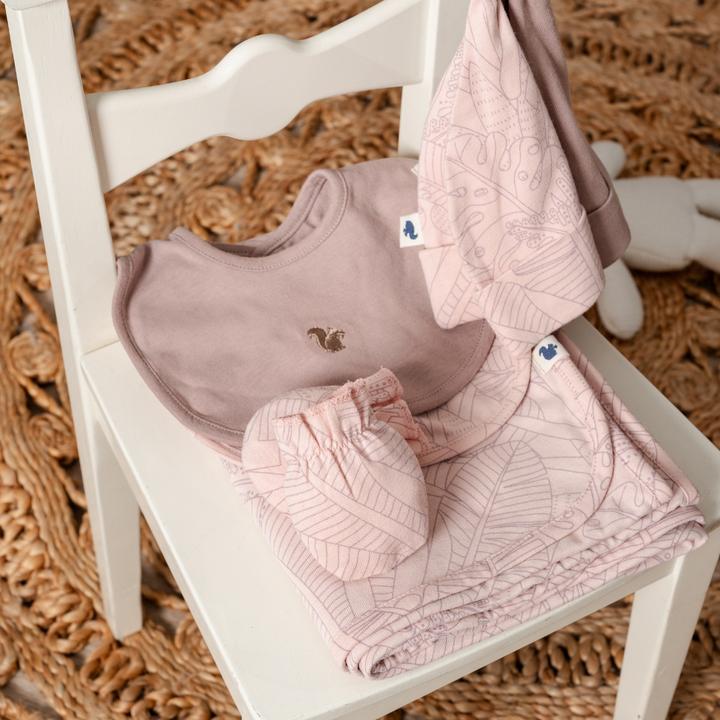 Actual product image TotsTale Premium 5-teiliges Babyset aus Bio-Baumwolle – für Neugeborene – Hose, Mütze, Body u.m. (50, 56, 62, 68)