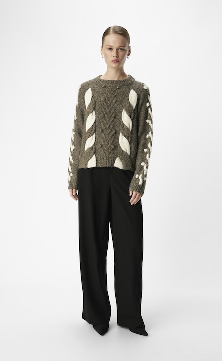 Produktbild Object Zopfstrick Pullover (M)