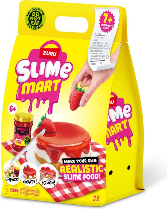 Produktbild Slime Mart Small Shopping Bag Strawberry Cheesecake
