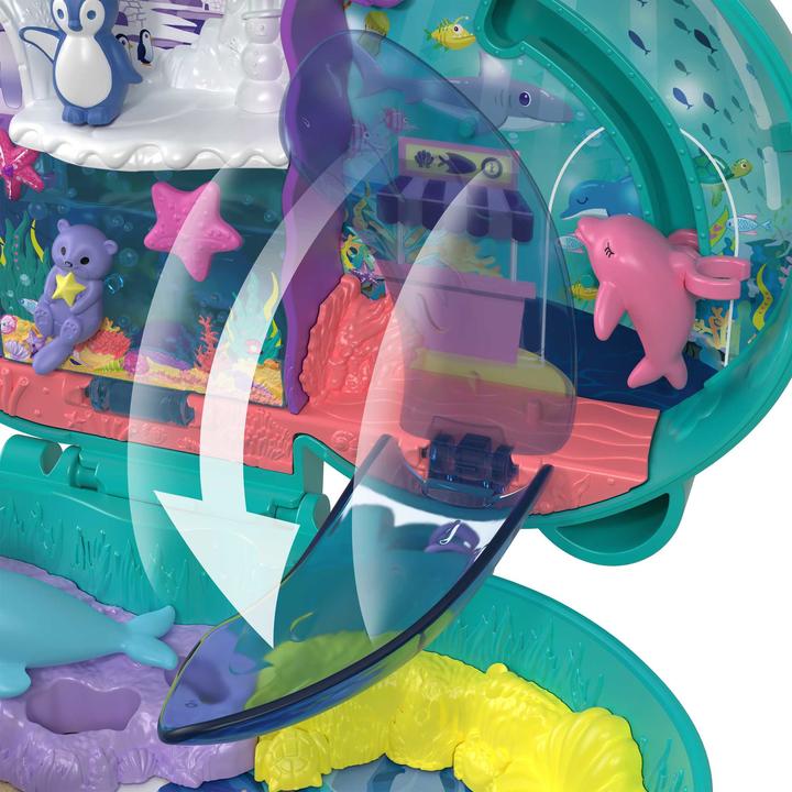 Actual product image Polly Pocket Otter Aquarium Compact