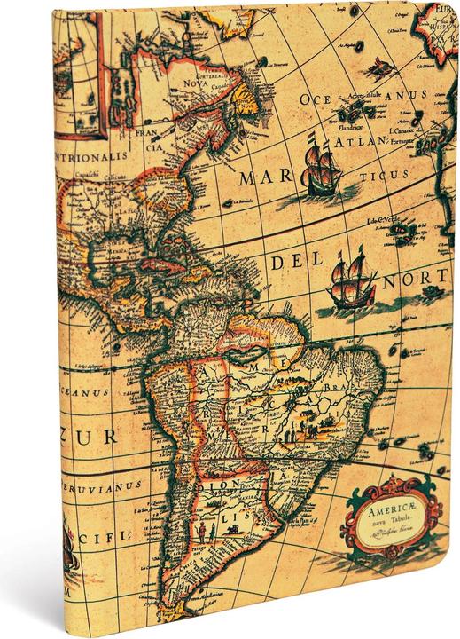 Actual product image Sigel Paperblanks notebook early cartography (120 x 170 mm, Lined)