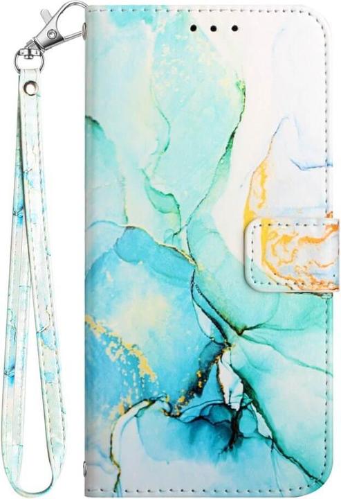 Actual product image Cover-Discount Sony Xperia 1 V - Leather Case Marble green (Sony Xperia 1 V)