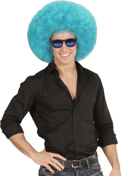 Image du produit Widmann Perruque bleu clair - Mardi Gras - Carnaval (Taille unique)