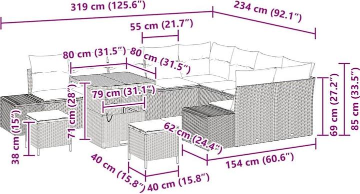 Produktbild vidaXL Sincere
