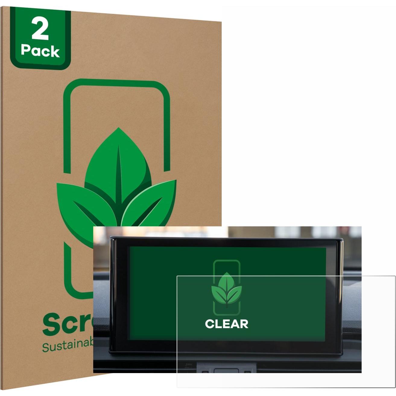 Thumbnail - ScreenLeaf, Fahrzeug Navigation Zubehör, Schutzfolie nachhaltiger Displayschutz Displayschutzfolie Folie Klar Transparen...