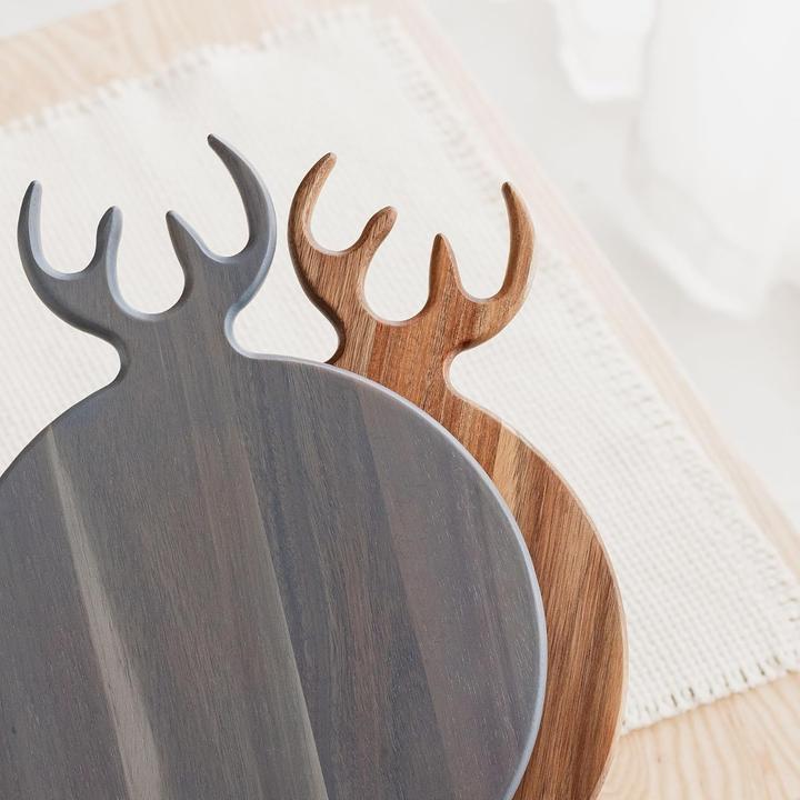 Uberstar Servierbrett Hirsch natur