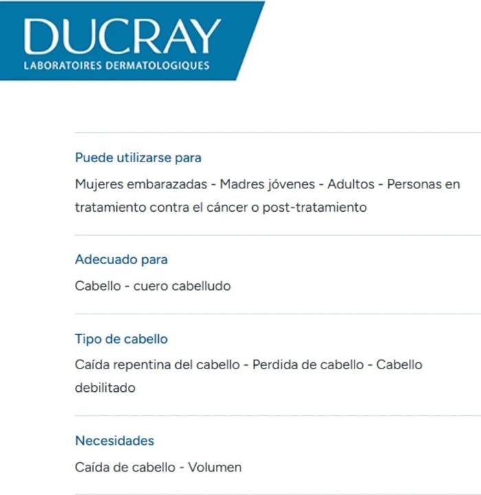 Image du produit Ducray shampoing anticheveux et pousse des cheveux (400 ml)