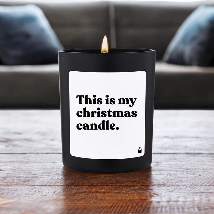 Produktbild Chatty Candles Duftkerze Flowery This is my christmas candle.