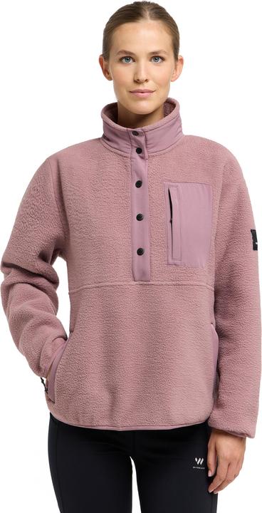 Immagine prodotto Witeblaze FLORA Felpa con cappuccio in pile da donna, tr grape grey L (L)