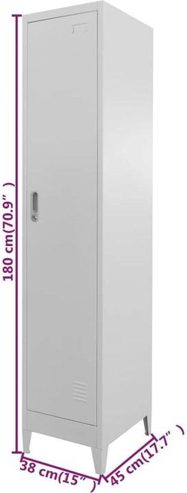 Produktbild VidaXL Archibaldo (38 x 45 x 180 cm)