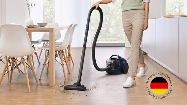 Productafbeelding Bosch Hausgeräte Serie 4 BGS21X320 Stofzuiger Cilinderstofzuiger Droogzakloos