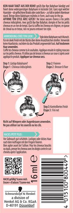 Produktbild Got2b Bye Bye Babyhaar