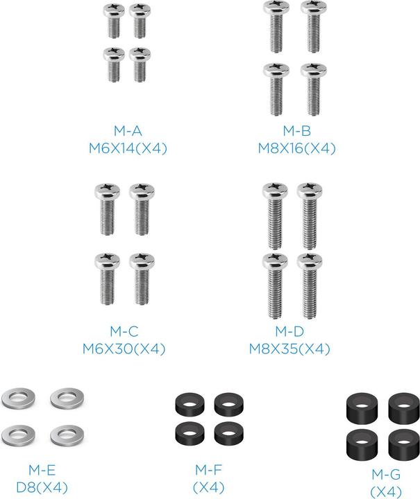 Actual product image Tooq Technology Soporte Pared Pantallas 32-55" Gira Incli Negro (Wall, 55", 35 kg)