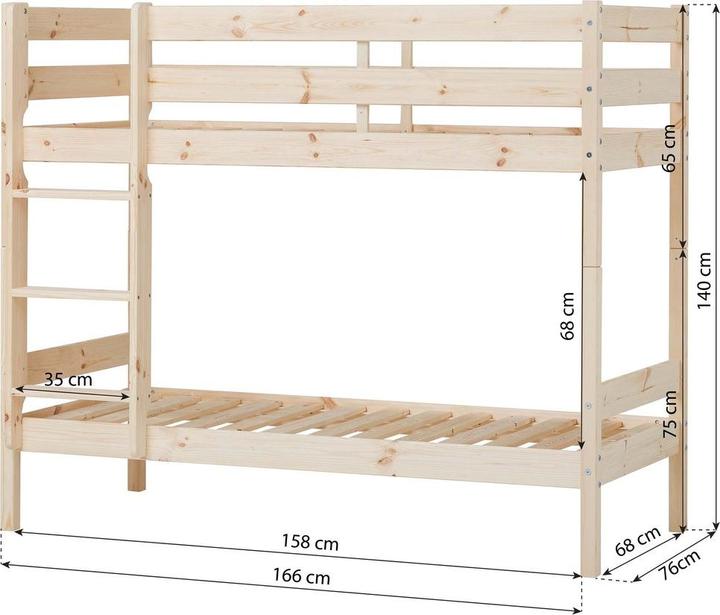 Image du produit Hoppekids Eco Confort (70 x 160 cm)