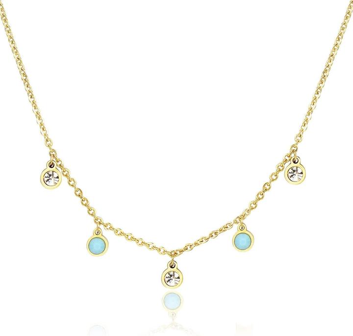 Immagine prodotto Sagapo S'Agapµ - Collana Luce in acciaio placcato oro SCE04
