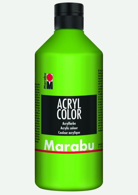 Image du produit Marabu Acrylique vert clair (Vert clair, 500 ml)