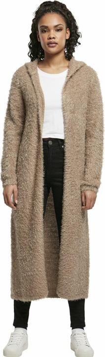 Produktbild Urban Classics Ladies Hooded Feather Cardigan (XXL)