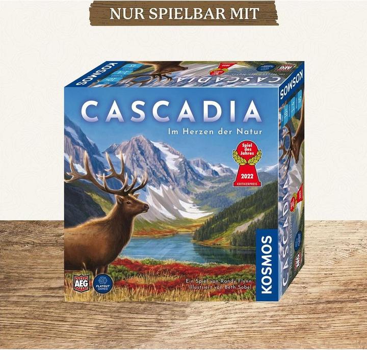 Actual product image Kosmos Cascadia Landmarks (German, 1 - 6 Players)