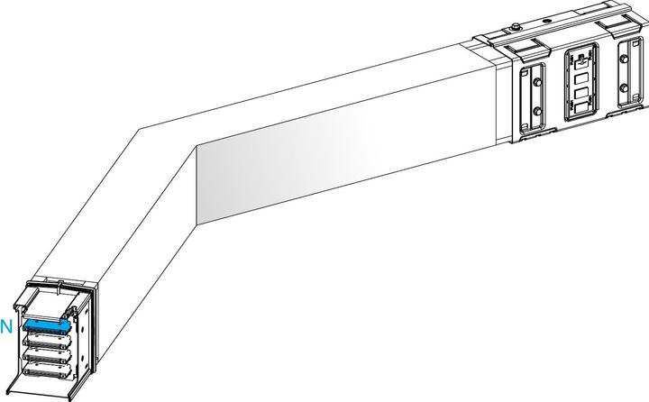 Actual product image Schneider Electric SE KSA630DLC43B KSA Angled element selector length (Terminal strips)