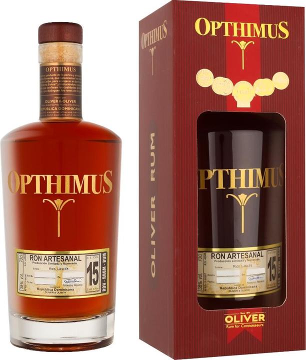 Produktbild Opthimus Rum 15 Years (1 x 70 cl)