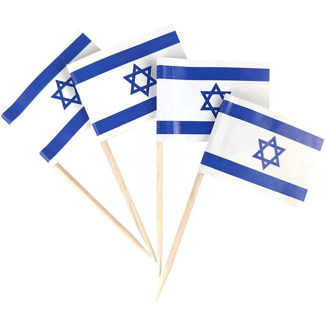 König Design, Einweggeschirr, 100 Flaggenpicker Länder Nationen Deko Zahnstocher Flagge Geburtstag Party DIY (1 x)