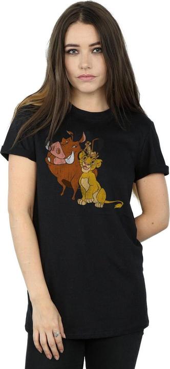 Immagine prodotto The Lion King Classic Maglietta Ampia Simba Timon & Pumba Donna (L)