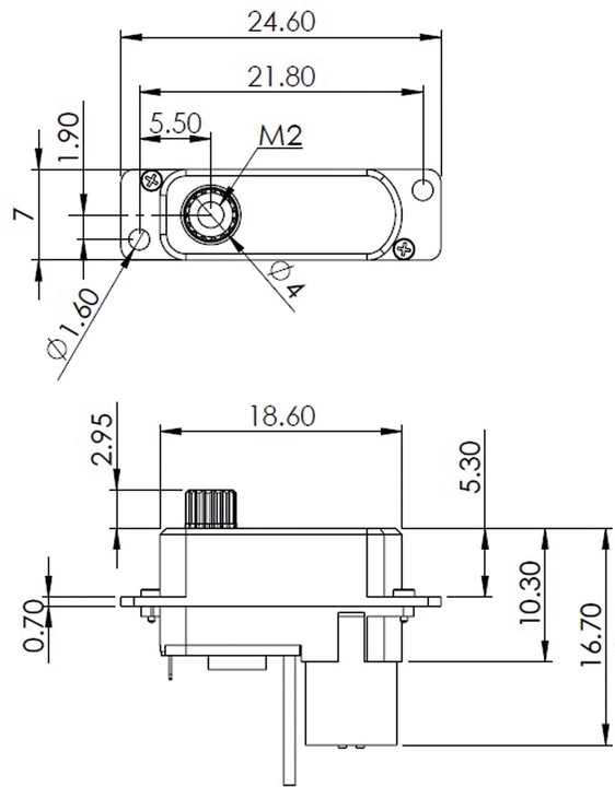 Actual product image Mks HV70H Digital Servo