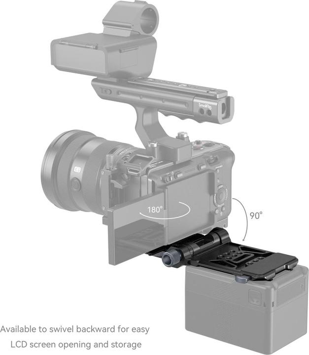 Image du produit SmallRig Système de montage de batterie Compact V-Mount 4064 (Accessoires vidéo divers)