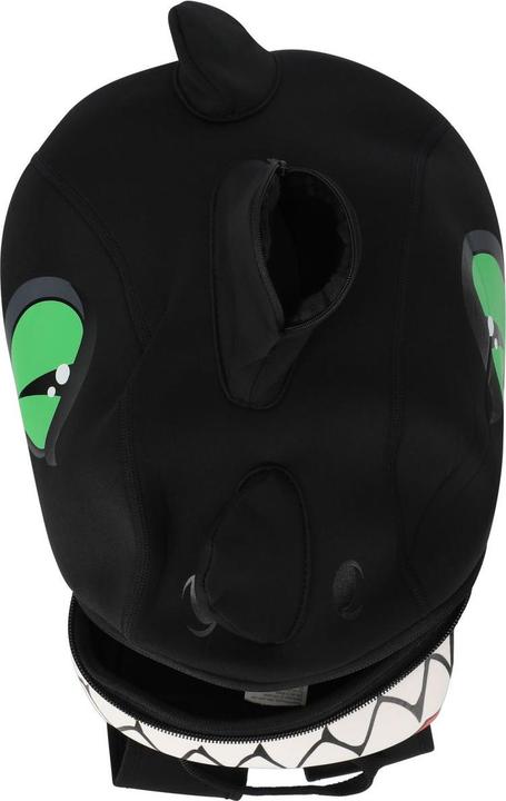 Actual product image Crazy Safety Shark Bicycle Helmet - Black (100501-06-01) (49 - 55 cm)