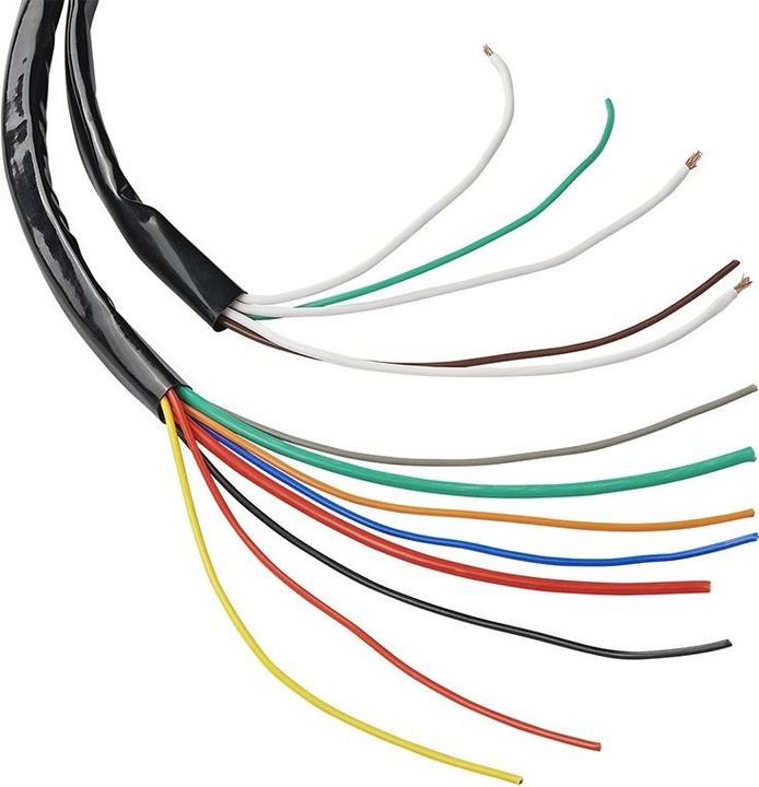 Actual product image ProPlus Cable set 13-pole PVC system West in blister pack