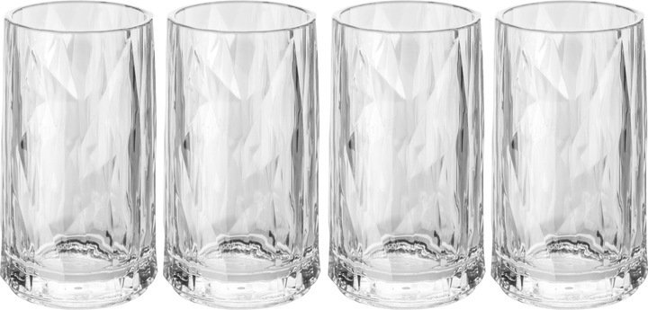 Koziol Schnapsglas Superglas Club No. 7, 40 ml, 4 Stück (0.40 dl, 4 x, Schnapsgläser + Shotgläser)