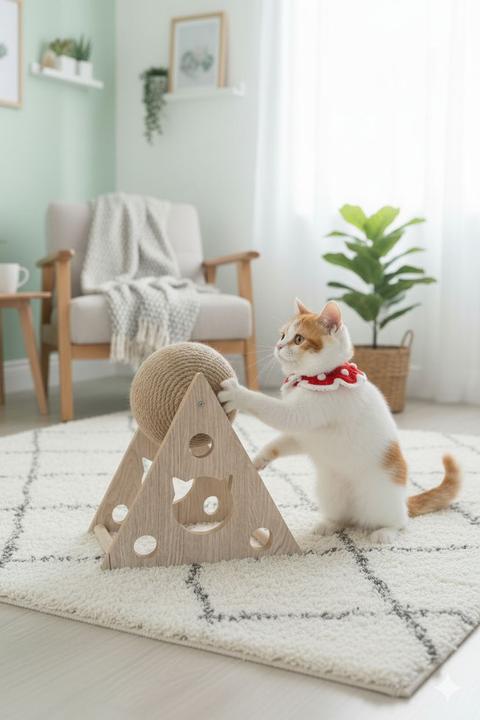 Produktbild Paws & Whiskers Milo Fabric Cat Toy (Plüschspielzeug Katze)