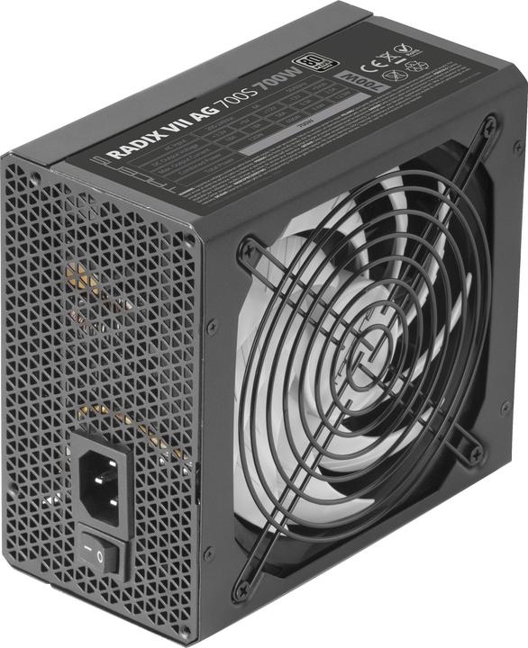 Actual product image Tacens Alimentation ATX Radix VII AG - 700W (Noir) (700 W)