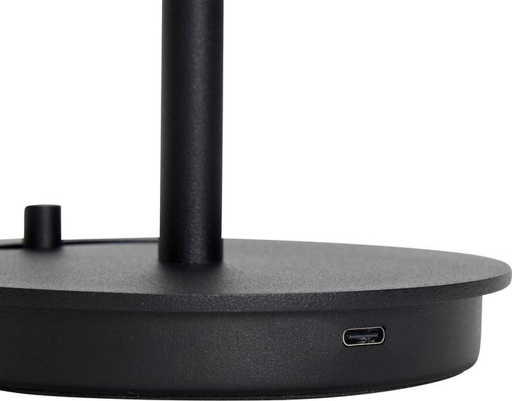 Image du produit Hübsch Salon Portable Lampe de table Black (200 lm)