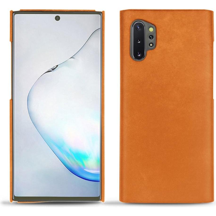 Noreve Lederschutzhülle (Samsung Galaxy Note 10+), Smartphone Hülle, Orange