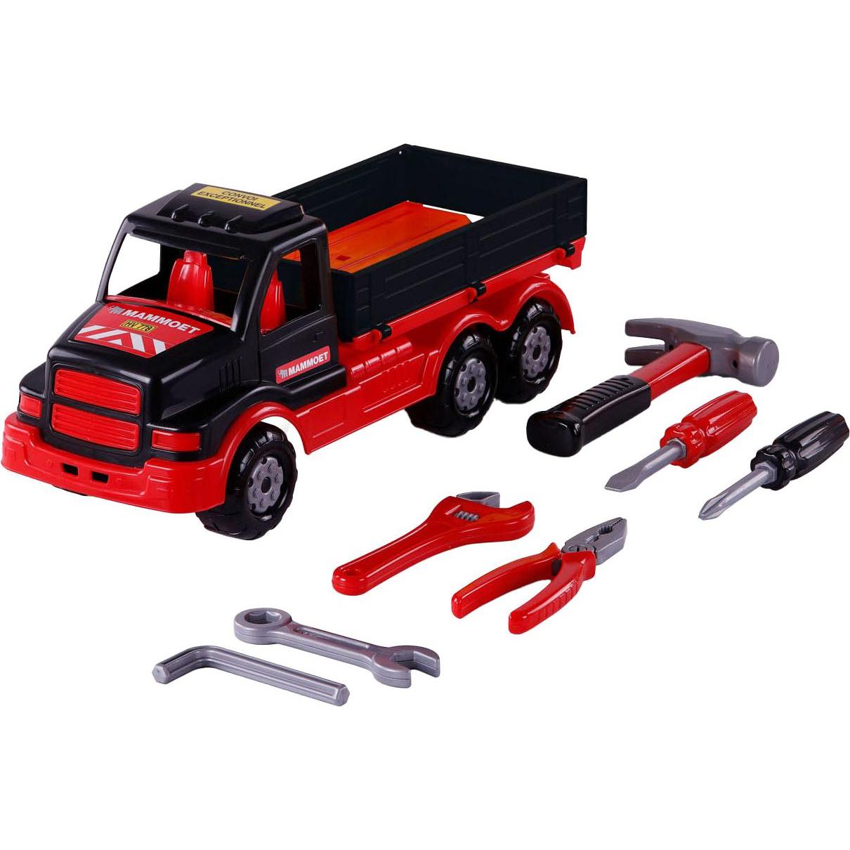 Polesie Cavallino Mammoet Truck mit Werkzeug, 8-tlg.