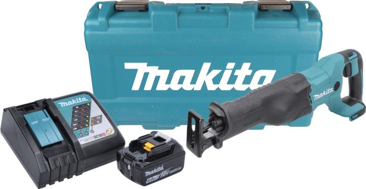 Immagine prodotto Makita DJR 186 RG1K Batteria Sega circolare 18 V + 1x Batteria 6.0 Ah + Caricabatterie + Custodia