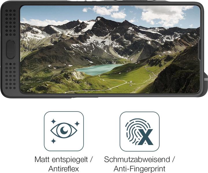 Actual product image Dipos Anti-Shock Screen Protector Matte (1 Piece, Sonim XP10)