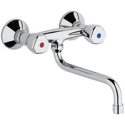 Kludi, Küchenarmatur, Spültisch-Wandarmatur STANDARD