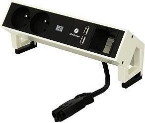 Productafbeelding Bachmann DESK 2 - Power strip - Ingang, ingang GST18 (2 x, CEE 7/5, 0.20 m)