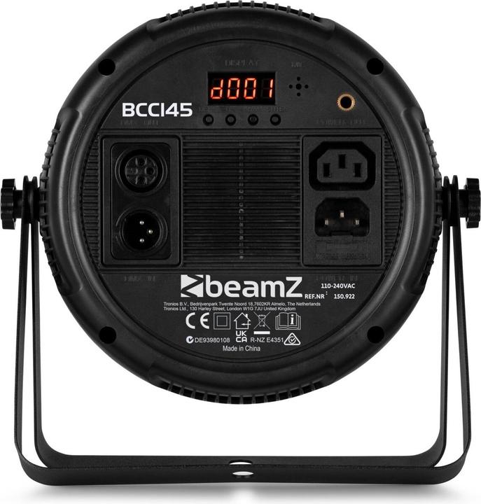 Image du produit BeamZ BCC145 Flat Par (4 W, LED)