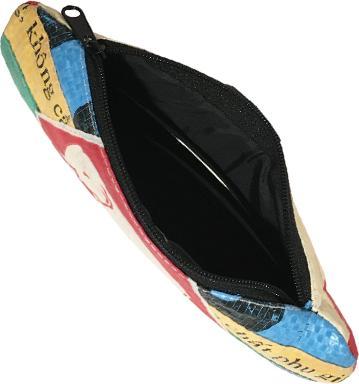 Produktbild Bekos Upcycling - Brillenetui aus recycelten Säcke Patchwork Elephant R