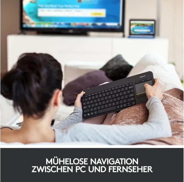 Image du produit Logitech K400 Plus (USA, Sans fil)